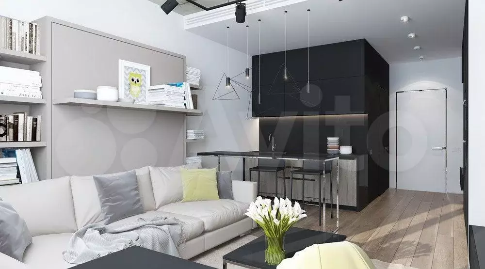 Квартира-студия, 19,9 м, 12/25 эт. - Фото 0