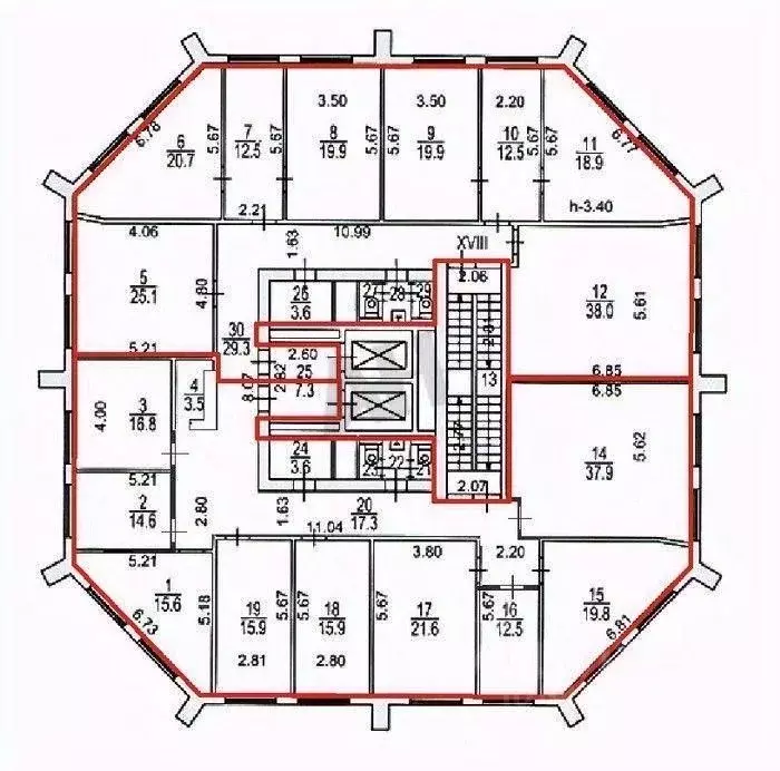 Помещение свободного назначения в Москва просп. Вернадского, 8А (410 ... - Фото 2