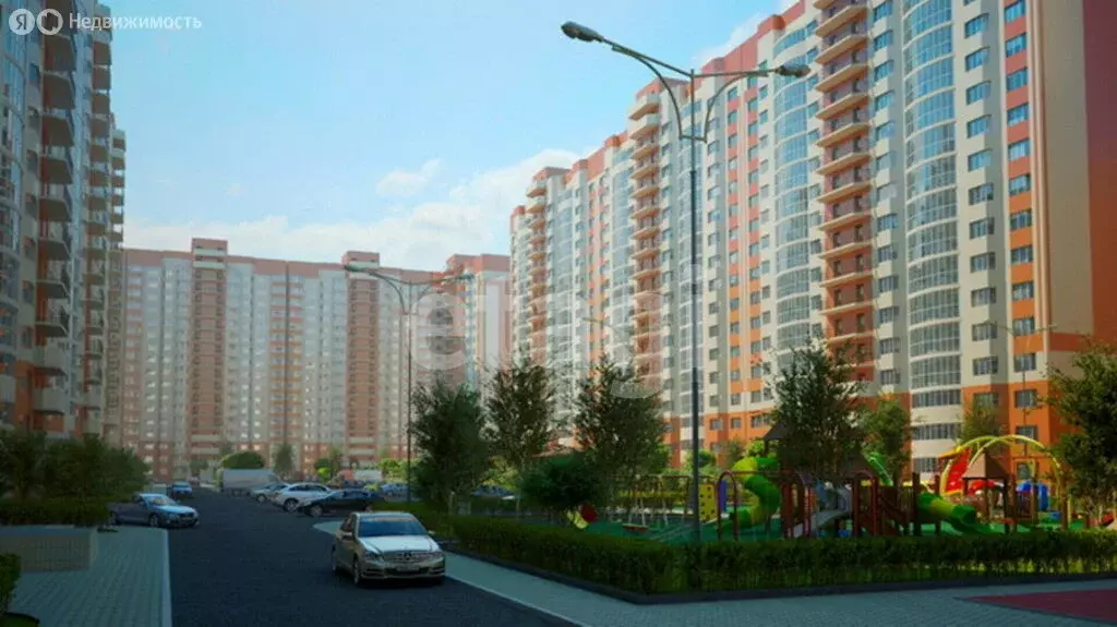 1-комнатная квартира: посёлок Отрадное, Рубиновая улица, 13 (36.7 м) - Фото 0