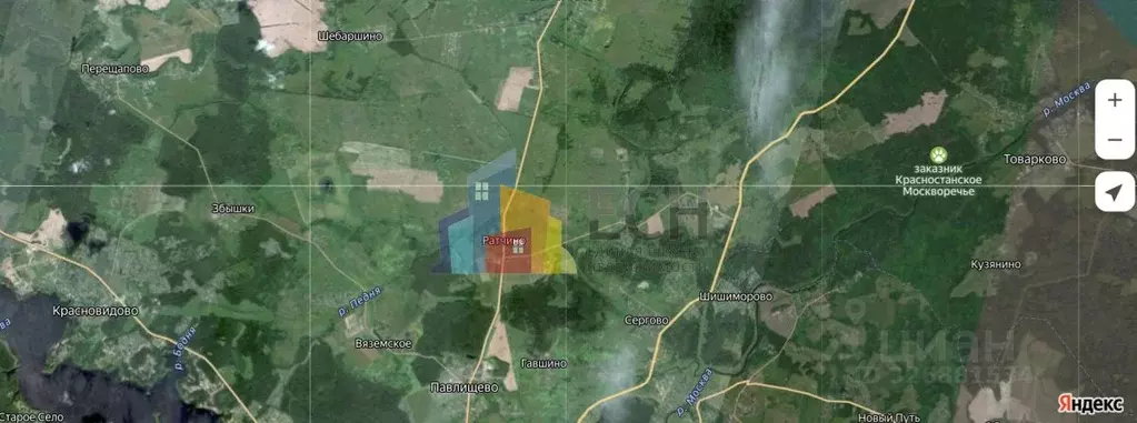 Участок в Московская область, Можайский муниципальный округ, д. ... - Фото 2