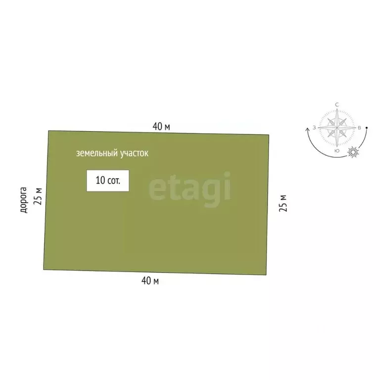 Участок в Тюменская область, Нижнетавдинский муниципальный округ, ... - Фото 2