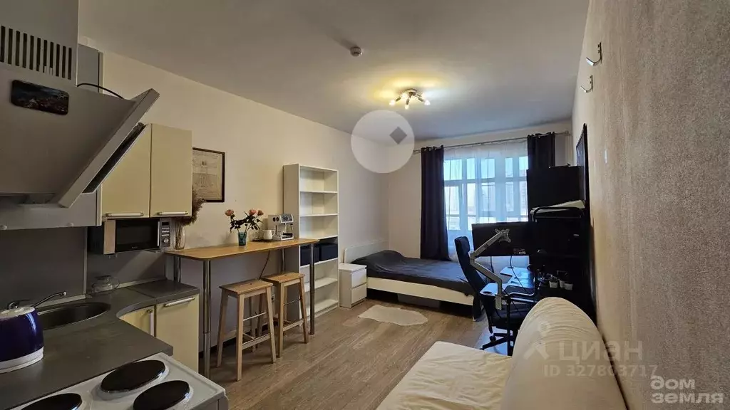 Студия Санкт-Петербург Союзный просп., 4 (23.8 м) - Фото 1