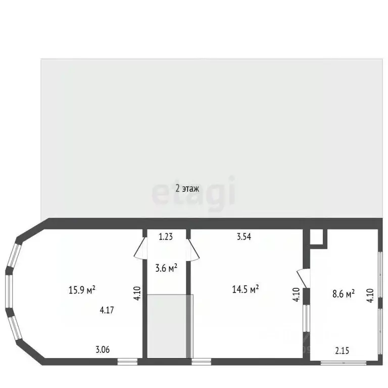 Таунхаус в Башкортостан, Миякинский сельсовет, с. Киргиз-Мияки ул. ... - Фото 2