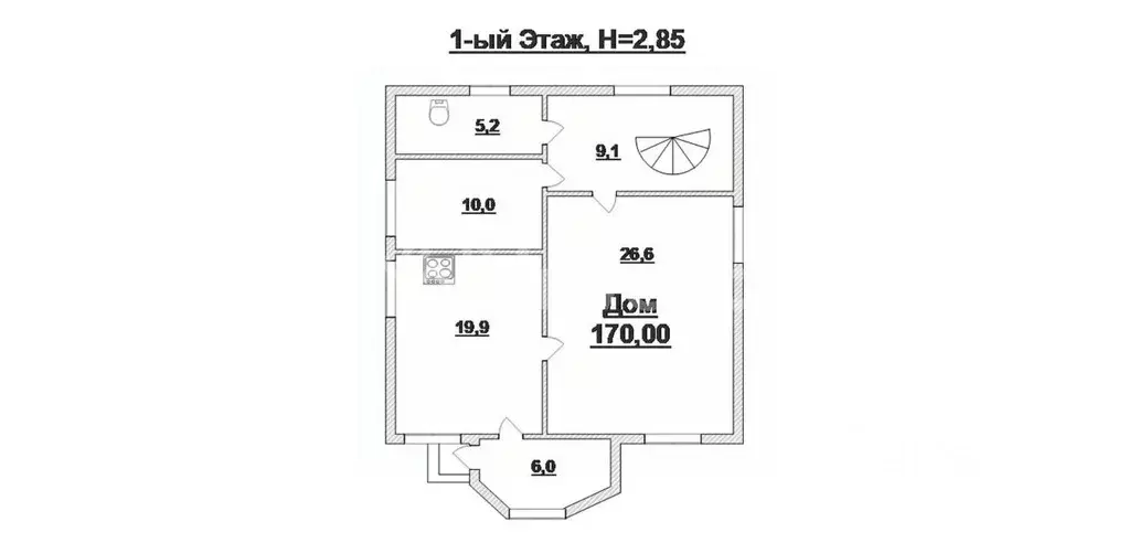 Коттедж в Калининградская область, Калининград ул. Лейтенанта Катина, ... - Фото 2