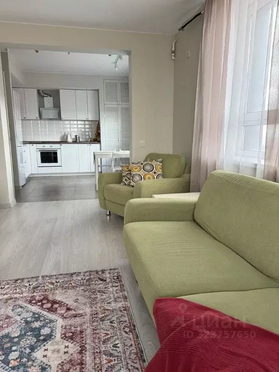 3-к кв. Калужская область, Обнинск ул. Курчатова, 25/1 (79.8 м) - Фото 2