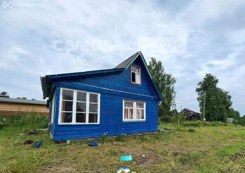 Дом в Вологодская область, Шекснинский муниципальный округ, деревня ... - Фото 2
