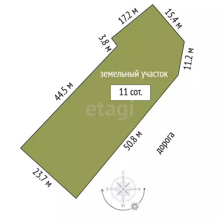 Участок в Свердловская область, Тугулымский муниципальный округ, ... - Фото 1