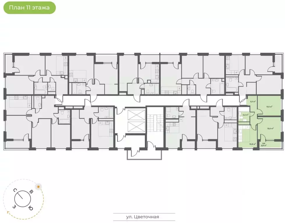 2-к кв. Тверская область, Тверь Соминка мкр,  (46.9 м) - Фото 1