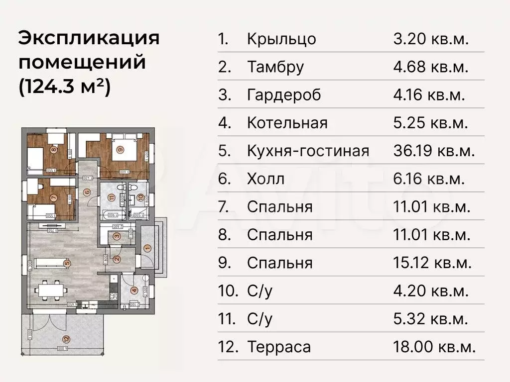 Дом 124 м на участке 8,5 сот. - Фото 1