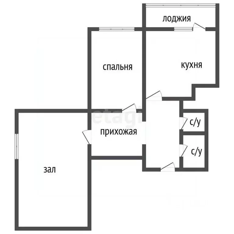 2-к кв. Воронежская область, Рамонский район, Яменское с/пос, Ветряк ... - Фото 2