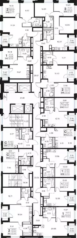 2-к кв. Нижегородская область, Нижний Новгород Глоракс Левобережный ... - Фото 1