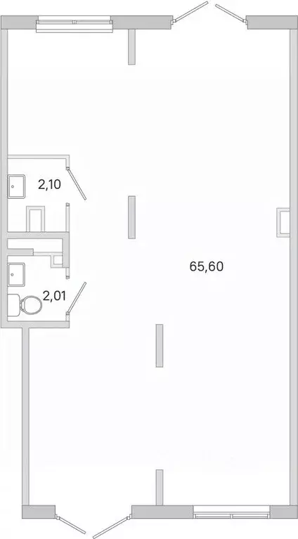 Помещение свободного назначения в Санкт-Петербург пос. Шушары, ул. ... - Фото 1