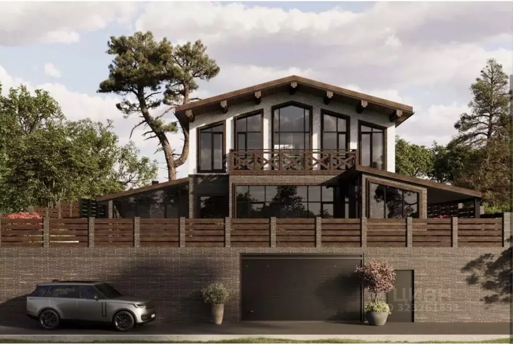 Коттедж в Краснодарский край, Сочи с. Эстосадок, ул. Дубравная (234 м) - Фото 1