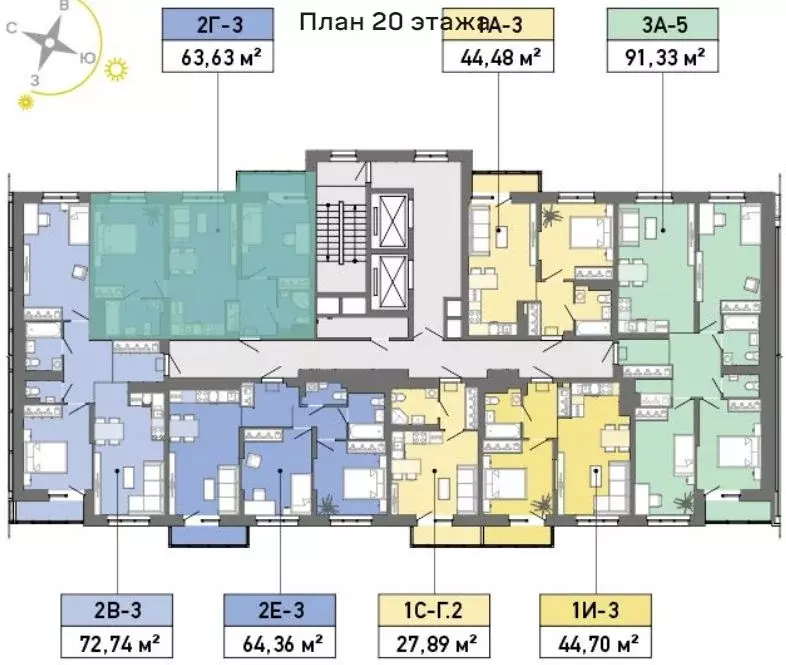Студия Свердловская область, Екатеринбург ул. Павлодарская, 4/3 (27.89 ... - Фото 1