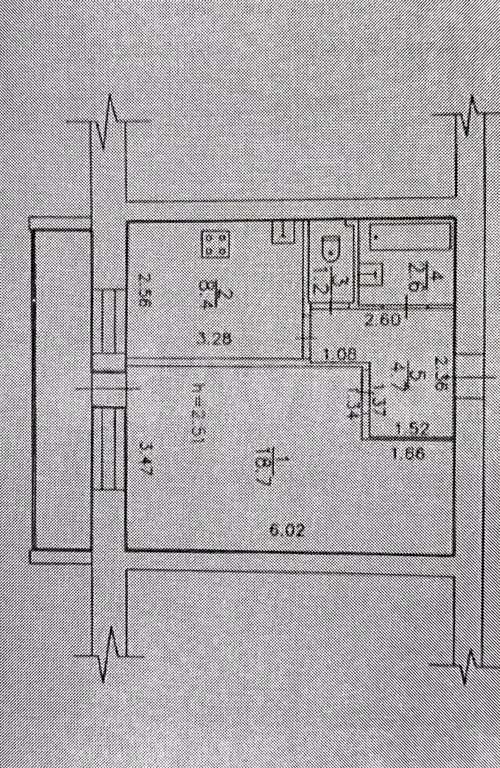 1-к. квартира, 35,6 м, 1/9 эт. - Фото 0