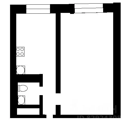 1-к кв. Свердловская область, Среднеуральск Лесная ул., 2Б (40.4 м) - Фото 2