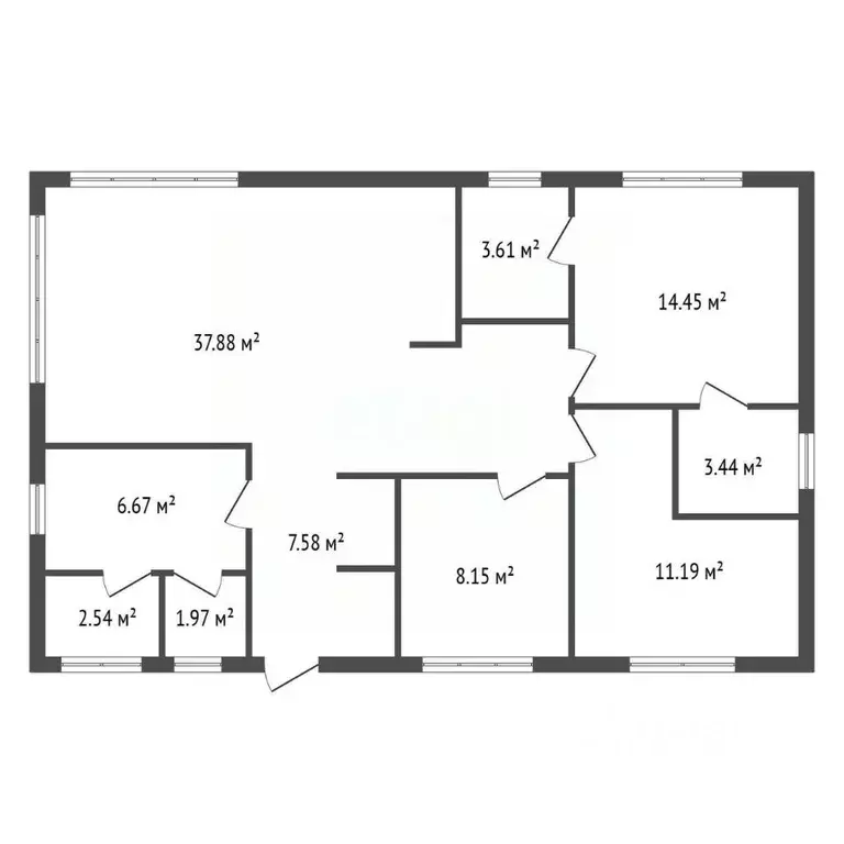 Дом в Ленинградская область, Всеволожский район, Бугровское городское ... - Фото 2