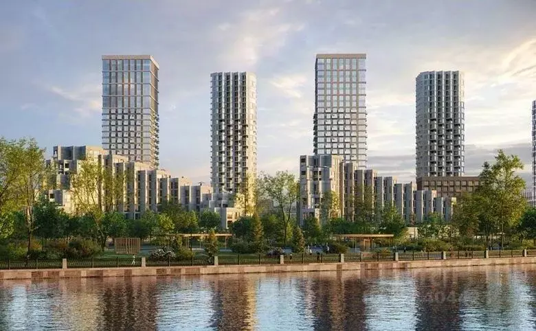 3-к кв. Москва 2-я оч., Шагал жилой комплекс, к4.1 (94.5 м) - Фото 1