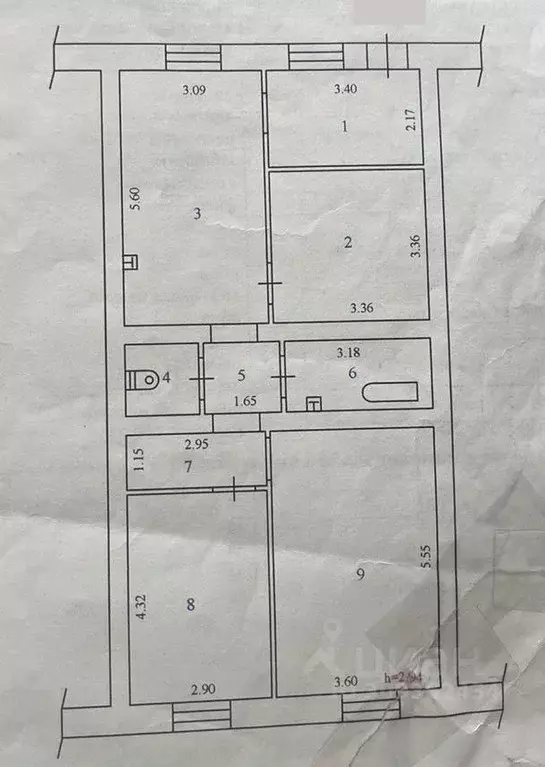 3-к кв. Бурятия, Улан-Удэ Тобольская ул., 41 (81.0 м) - Фото 0