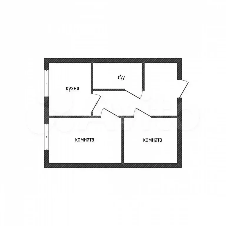 2-к. квартира, 41,5 м, 6/10 эт. - Фото 0