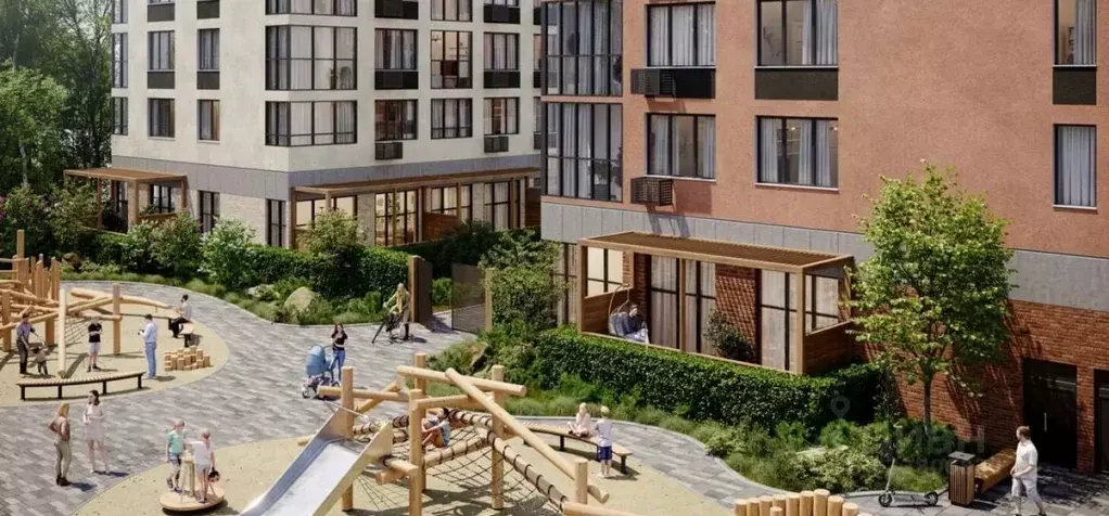 2-к кв. Ленинградская область, Всеволожск А101 Всеволожск жилой ... - Фото 1