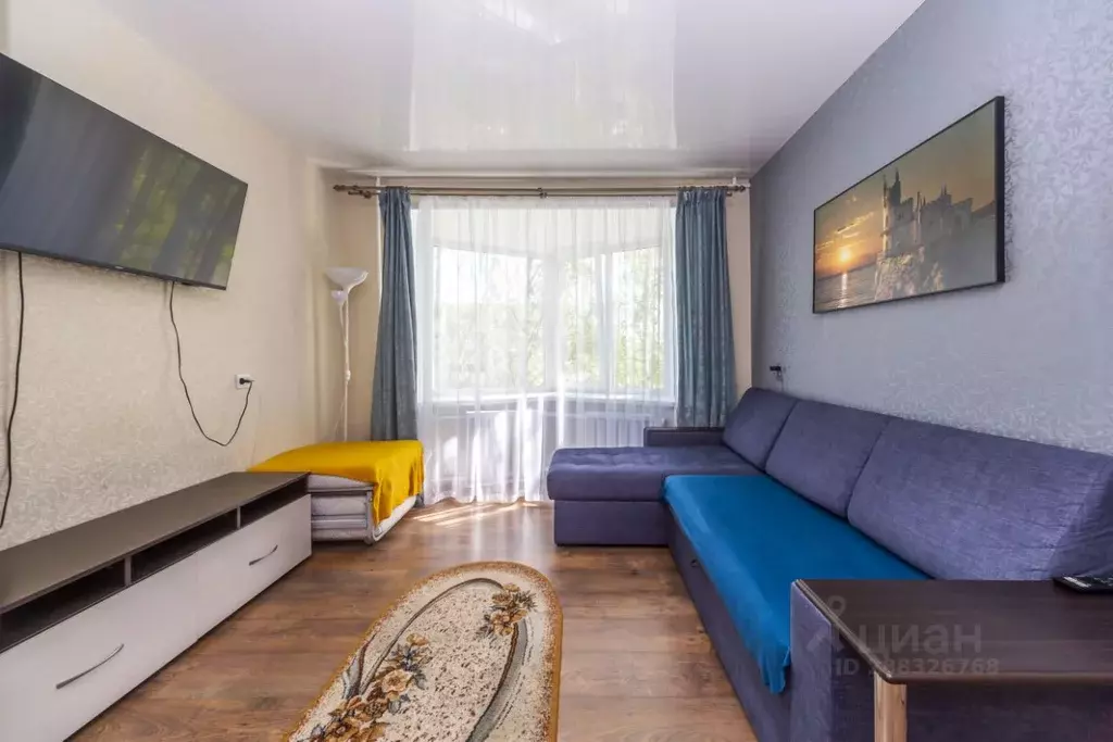 1-к кв. Карелия, Петрозаводск просп. Александра Невского, 70 (30.3 м) - Фото 1