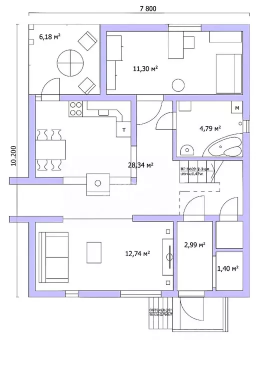 Дом в Ленинградская область, Всеволожский район, Лесколовское с/пос, ... - Фото 2