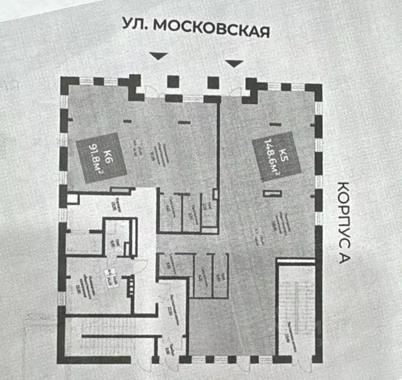 Помещение свободного назначения в Татарстан, Казань Московская ул., ... - Фото 1