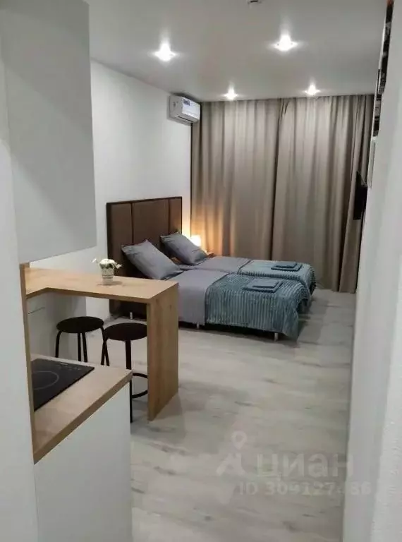 1-к кв. Татарстан, Казань ул. Толстого, 41 (22.0 м) - Фото 1