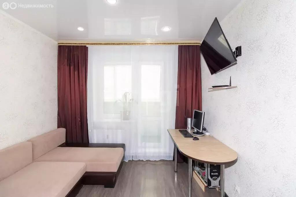 Квартира-студия: Тюмень, Интернациональная улица, 203к2 (15.8 м) - Фото 2
