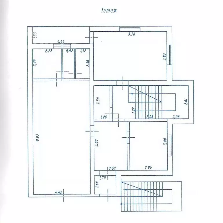 Дом в Омская область, с. Азово ул. Гейне, 3А (341 м) - Фото 1