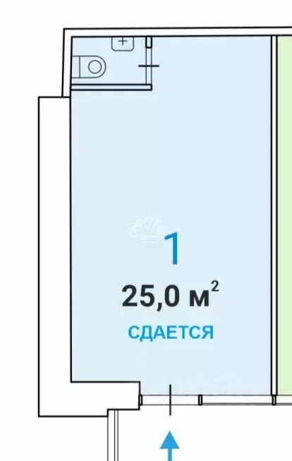 Помещение свободного назначения в Москва Кожевническая ул., 4 (25 м) - Фото 1