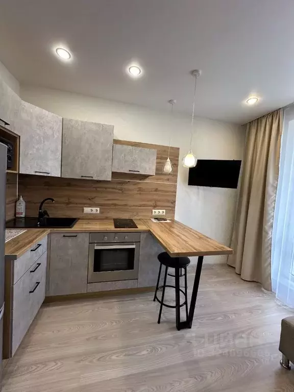 1-к кв. Татарстан, Казань ул. Родины, 26Б (33.0 м) - Фото 0