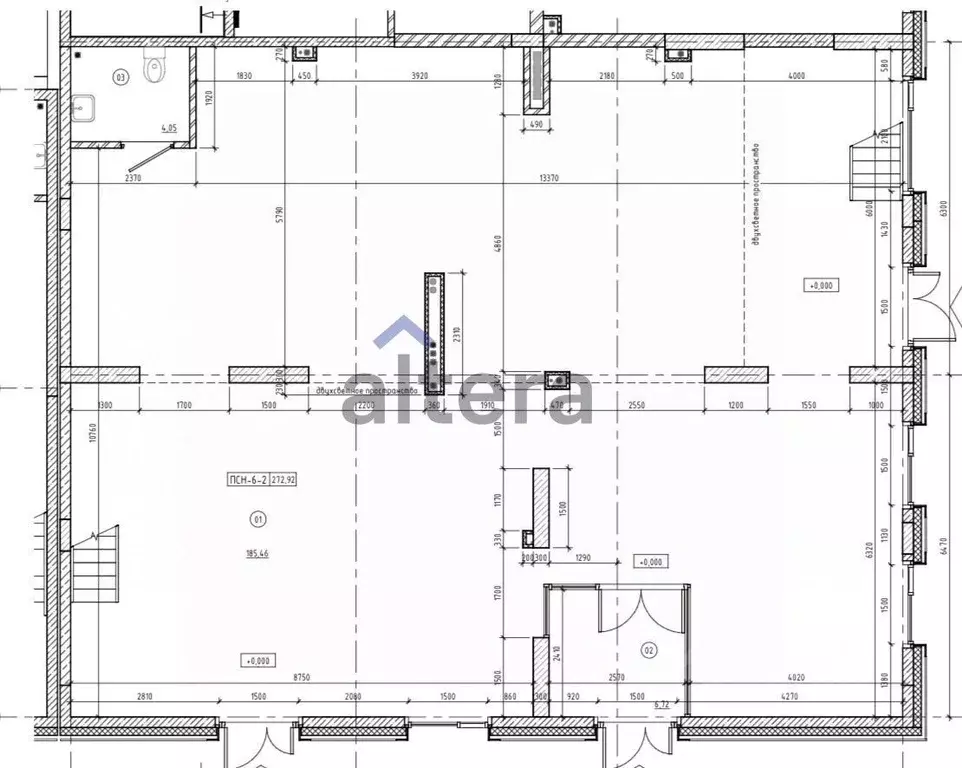 Помещение свободного назначения в Татарстан, Казань ул. Шаляпина, 28 ... - Фото 2