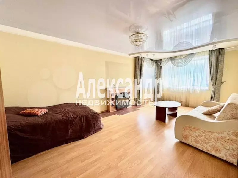 1-к. квартира, 46 м, 3/5 эт. - Фото 1