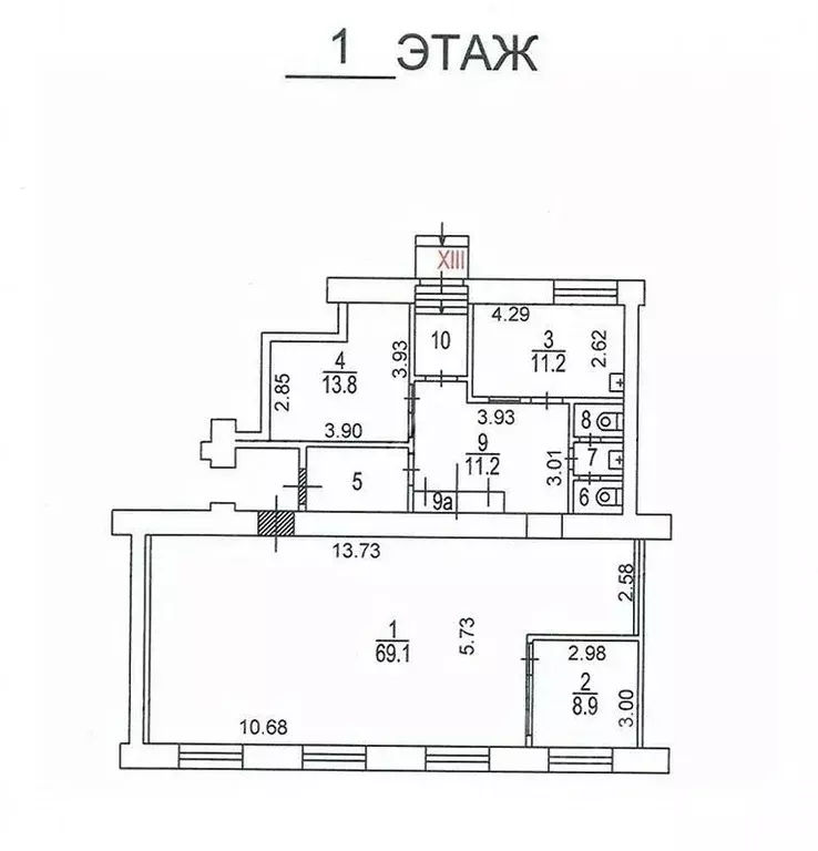 Офис в Москва Ломоносовский просп., 15 (130 м) - Фото 2