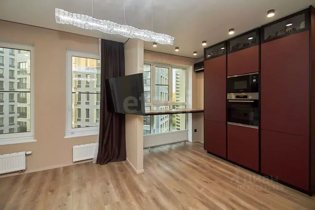 Студия Тюменская область, Тюменский муниципальный округ, д. Дударева ... - Фото 1