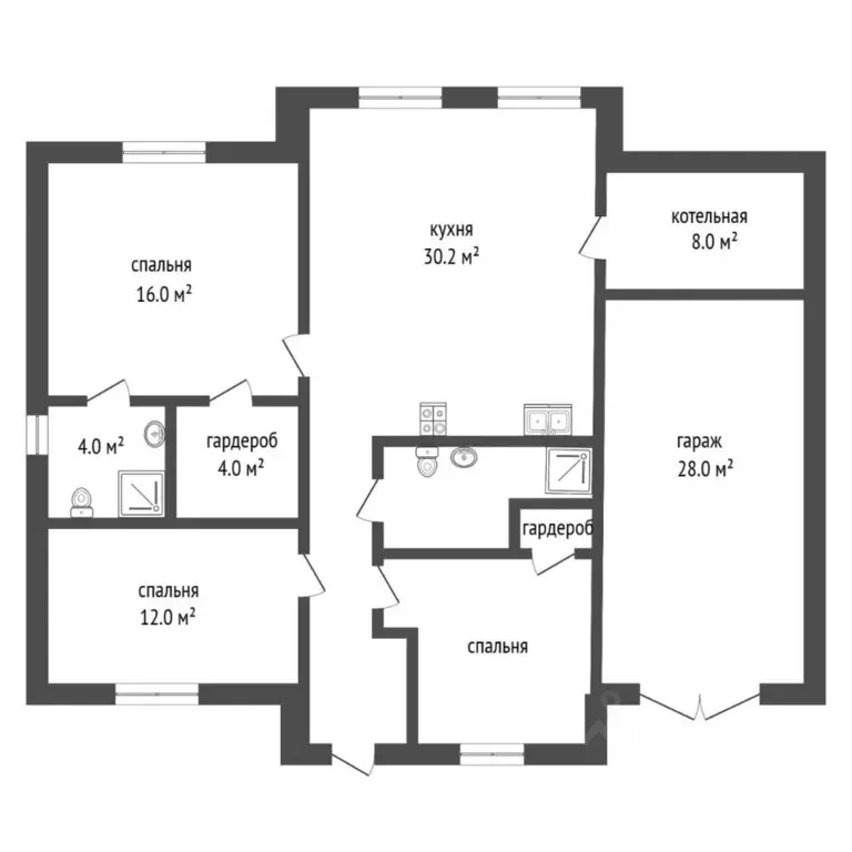 Коттедж в Тюменская область, Тюменский муниципальный округ, с. Луговое ... - Фото 2