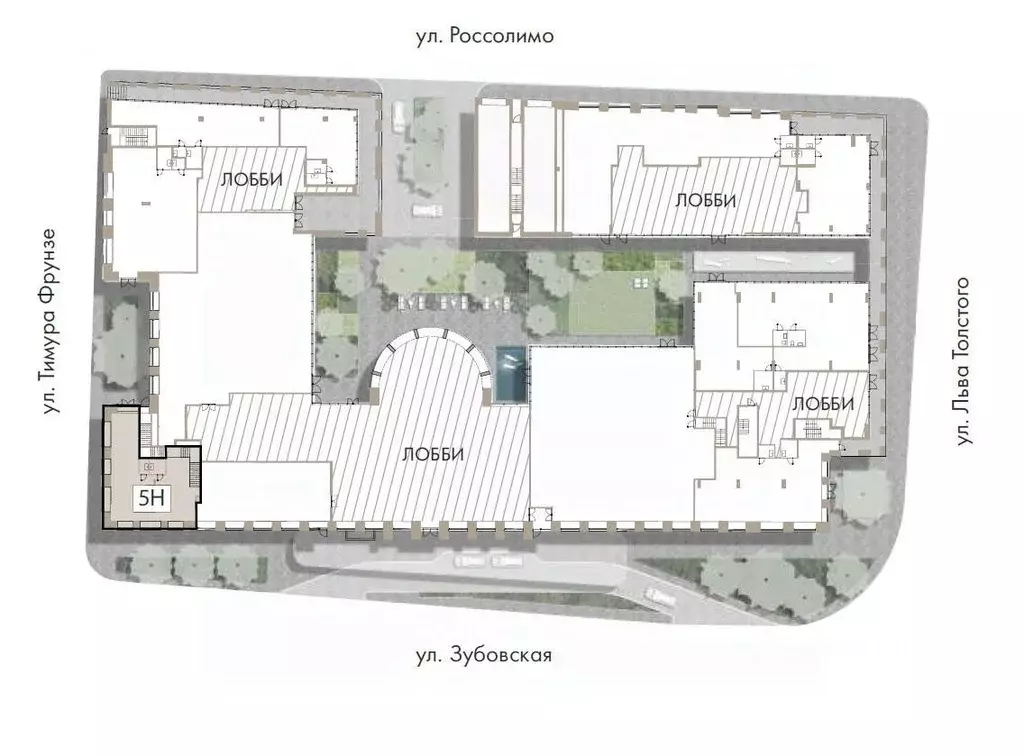 Торговая площадь в Москва Зубовская ул., 7 (288 м) - Фото 2