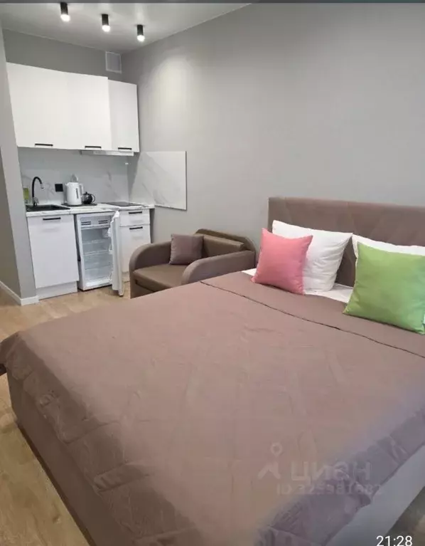 Студия Краснодарский край, Сочи Бытха мкр, ул. Ясногорская, 16/2к11 ... - Фото 2