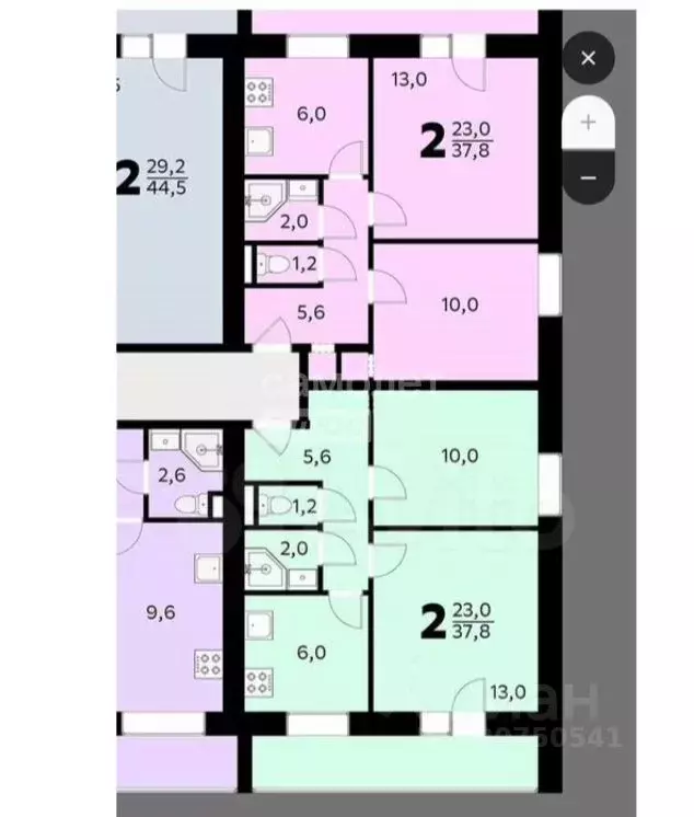 2-к кв. Москва Палехская ул., 9К1 (39.0 м) - Фото 2