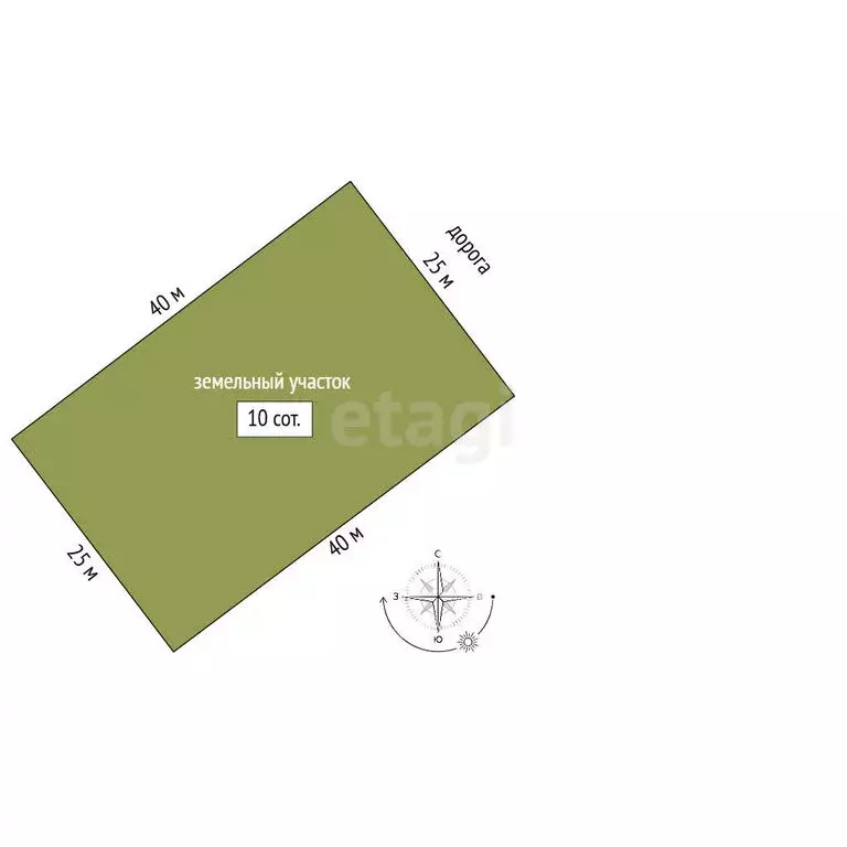 Участок в Ялуторовск, улица Жигайло (10 м) - Фото 1