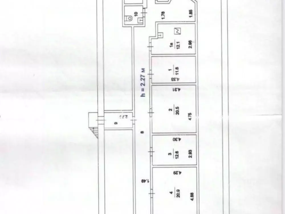 Помещение свободного назначения в Москва Зеленый просп., 91 (170 м) - Фото 2