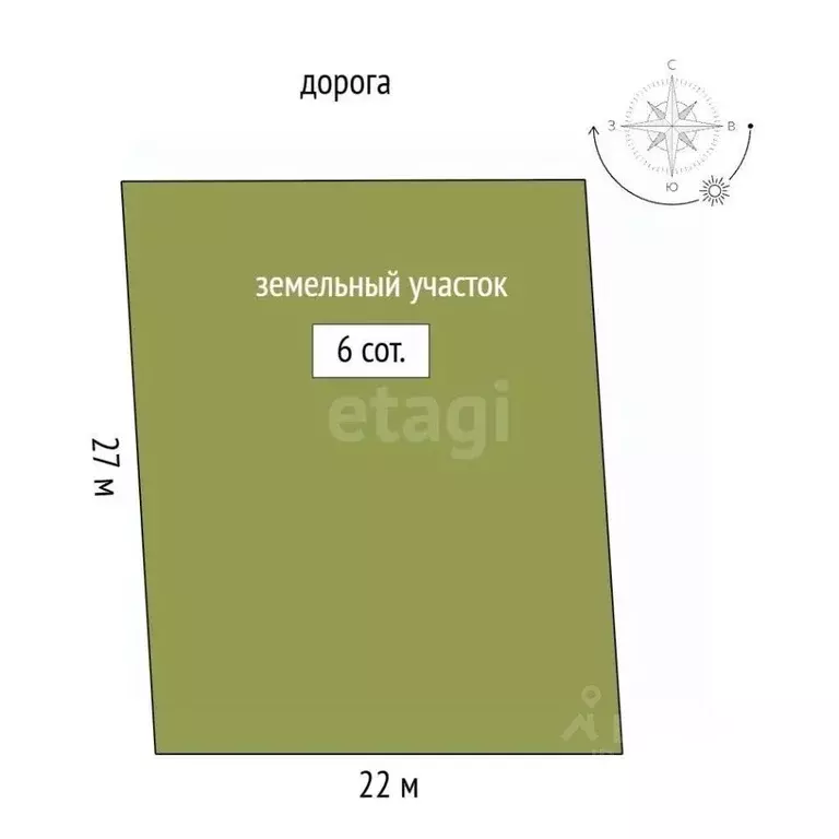Участок в Крым, Судак муниципальный округ, с. Миндальное ул. Каперсная ... - Фото 2