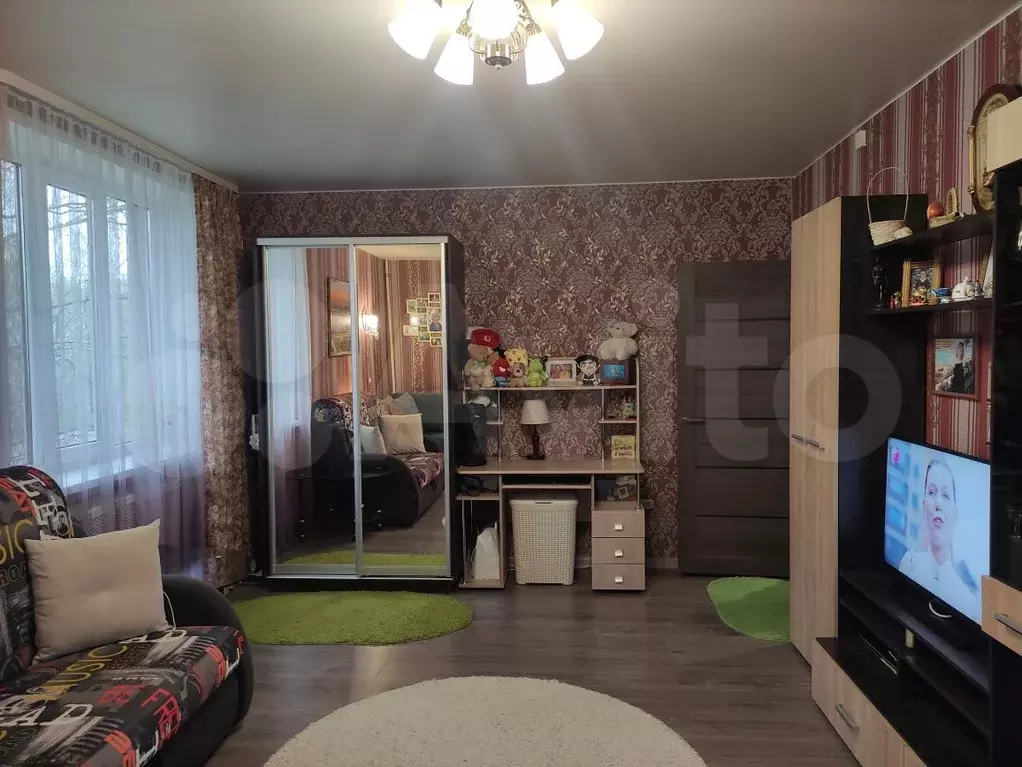 1-к. квартира, 33,4 м, 4/4 эт. - Фото 1