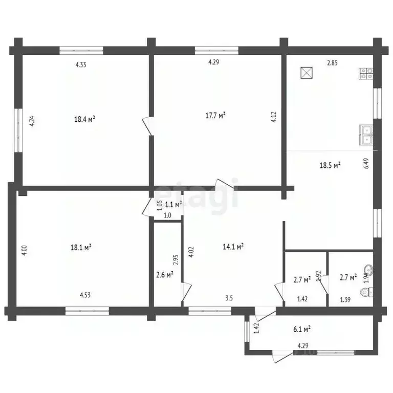 Дом в Башкортостан, Миякинский сельсовет, д. Никольское ул. Лесная ... - Фото 2