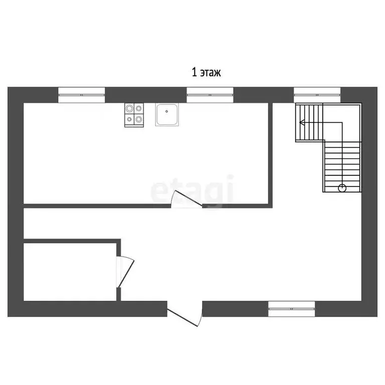 Дом в Ессентуки, Октябрьская улица (150 м) - Фото 1