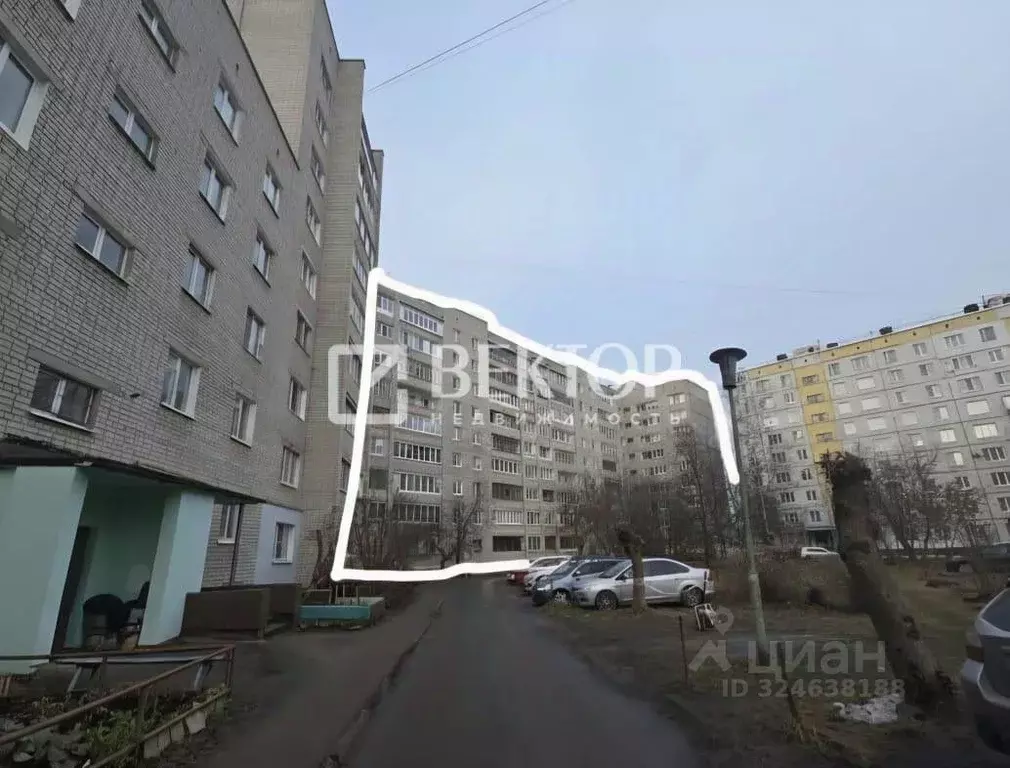 2-к кв. Ярославская область, Ярославль проезд Моторостроителей, 1 ... - Фото 1