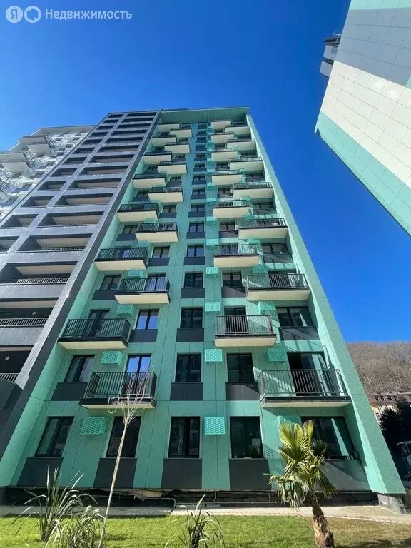 1-комнатная квартира: посёлок городского типа Дагомыс, ЖК Чайные Холмы ... - Фото 2