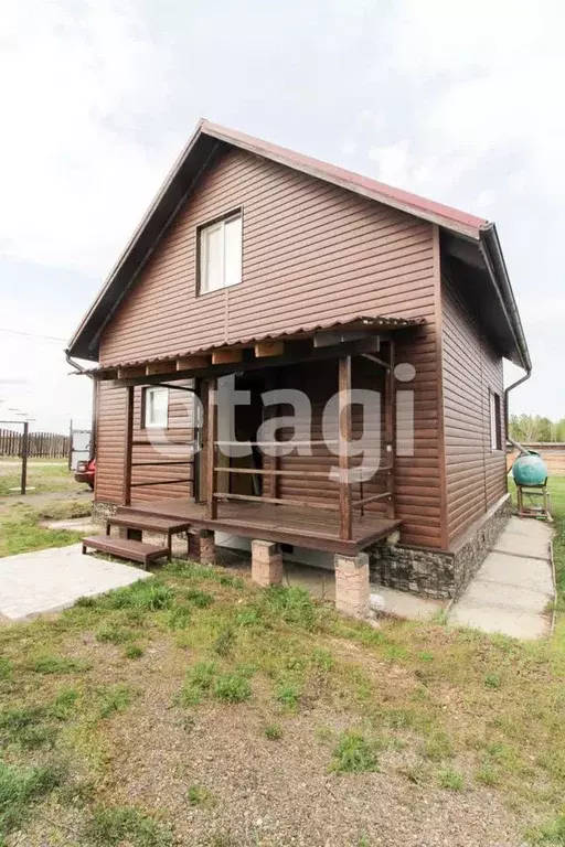 Дом в Красноярский край, Емельяново городское поселение, д. Сухая, ... - Фото 1